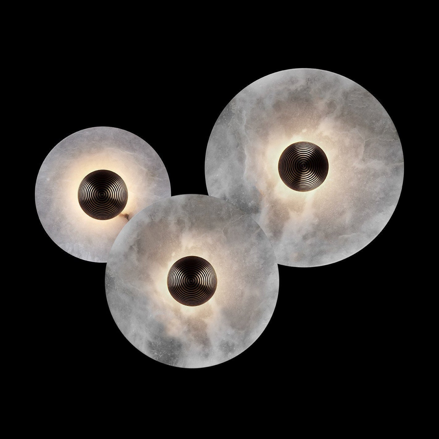 Apollo ronde albasten wandlamp - afbeelding 10 | Noma Lighting