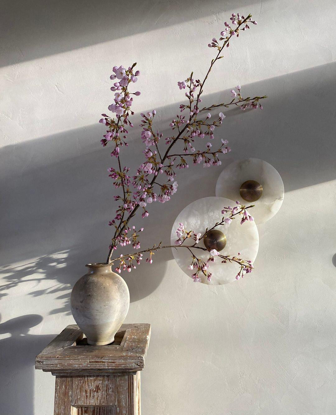 Apollo ronde albasten wandlamp - afbeelding 18 | Noma Lighting