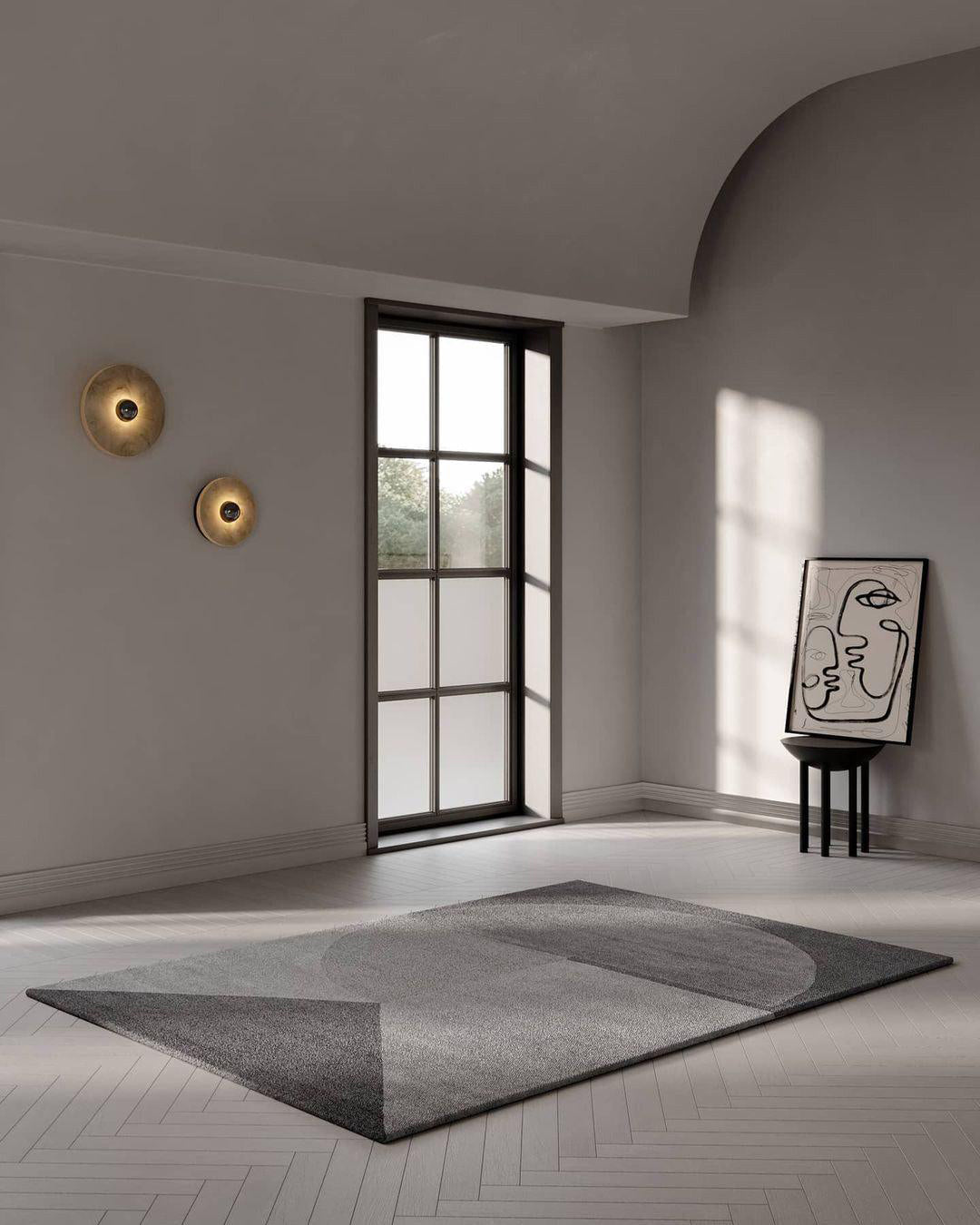 Apollo ronde albasten wandlamp - afbeelding 25 | Noma Lighting