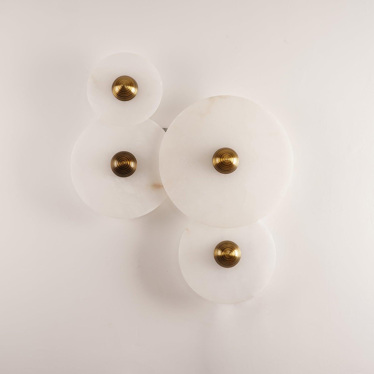 Apollo ronde albasten wandlamp - afbeelding 35 | Noma Lighting