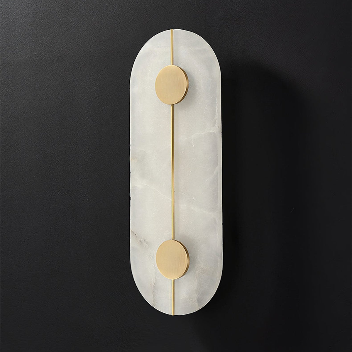 Artistieke wandlamp van dolomiet en koper met retro-uitstraling - afbeelding 19 | Noma Lighting