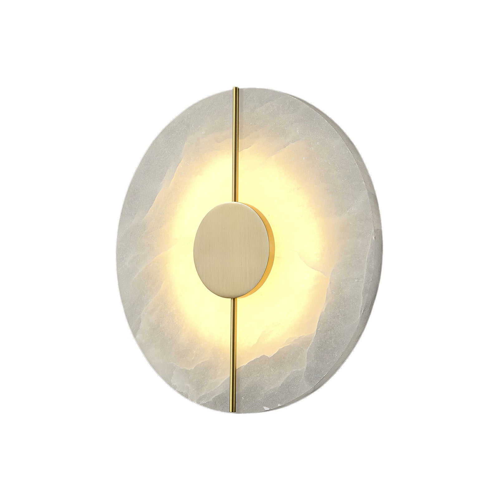 Artistieke wandlamp van dolomiet en koper met retro-uitstraling - afbeelding 40 | Noma Lighting