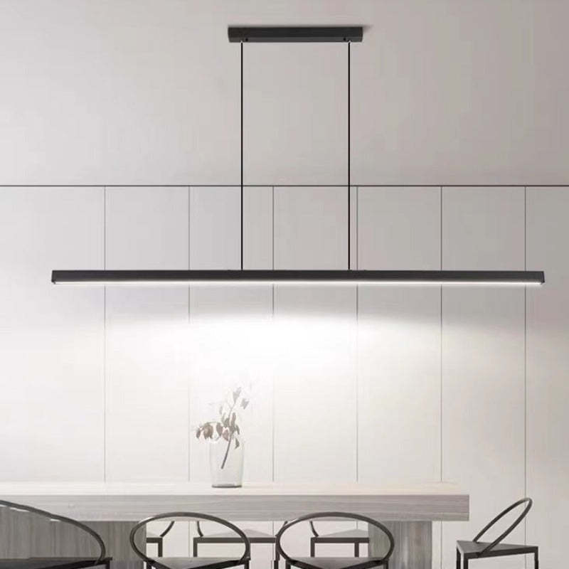 Edge Industriele LED Hanglamp Zwart Woonkamer Eettafel Metaal Acryl - afbeelding 6 | Noma Lighting