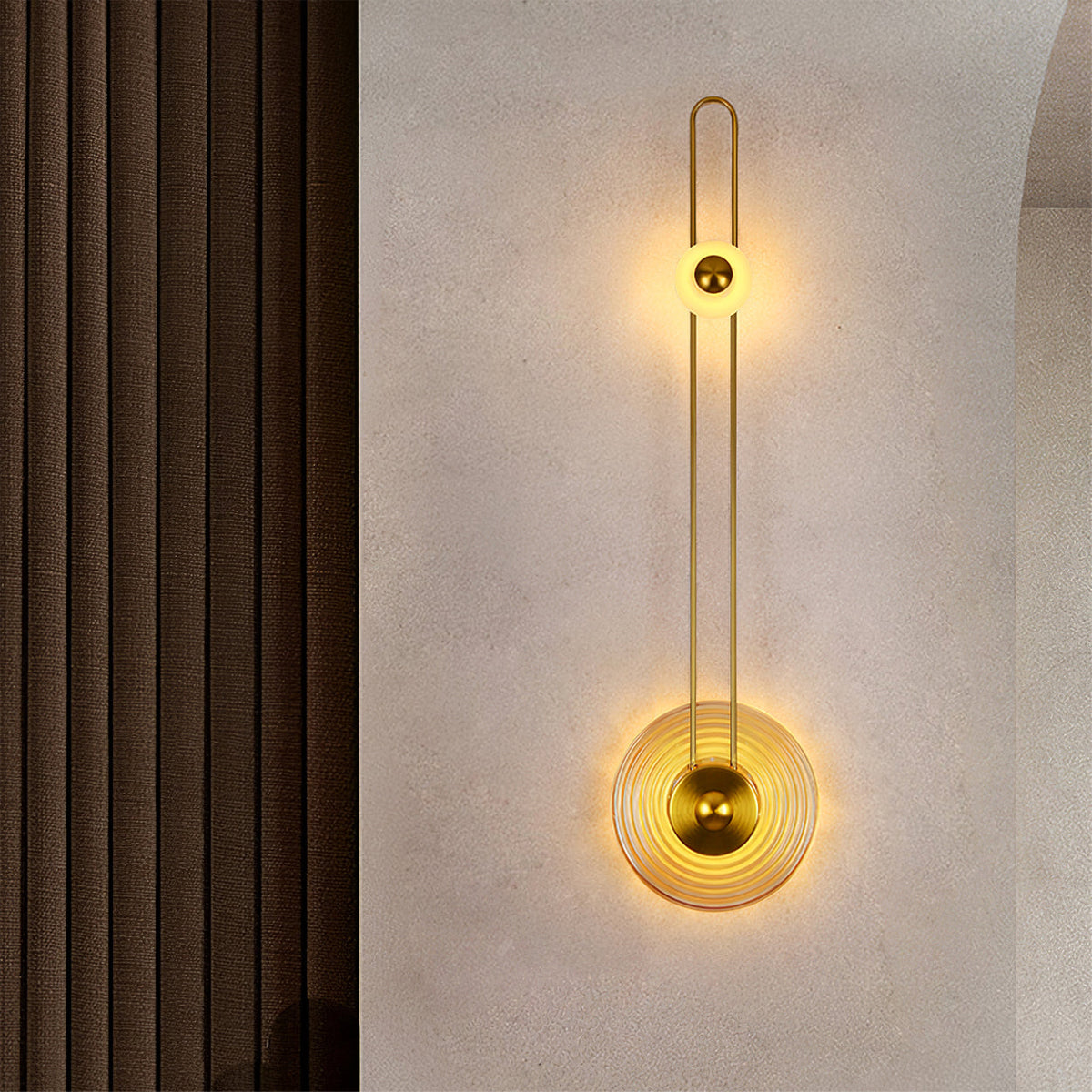 Eiroraria wandlamp sculpturale geometrie albast - afbeelding 12 | Noma Lighting