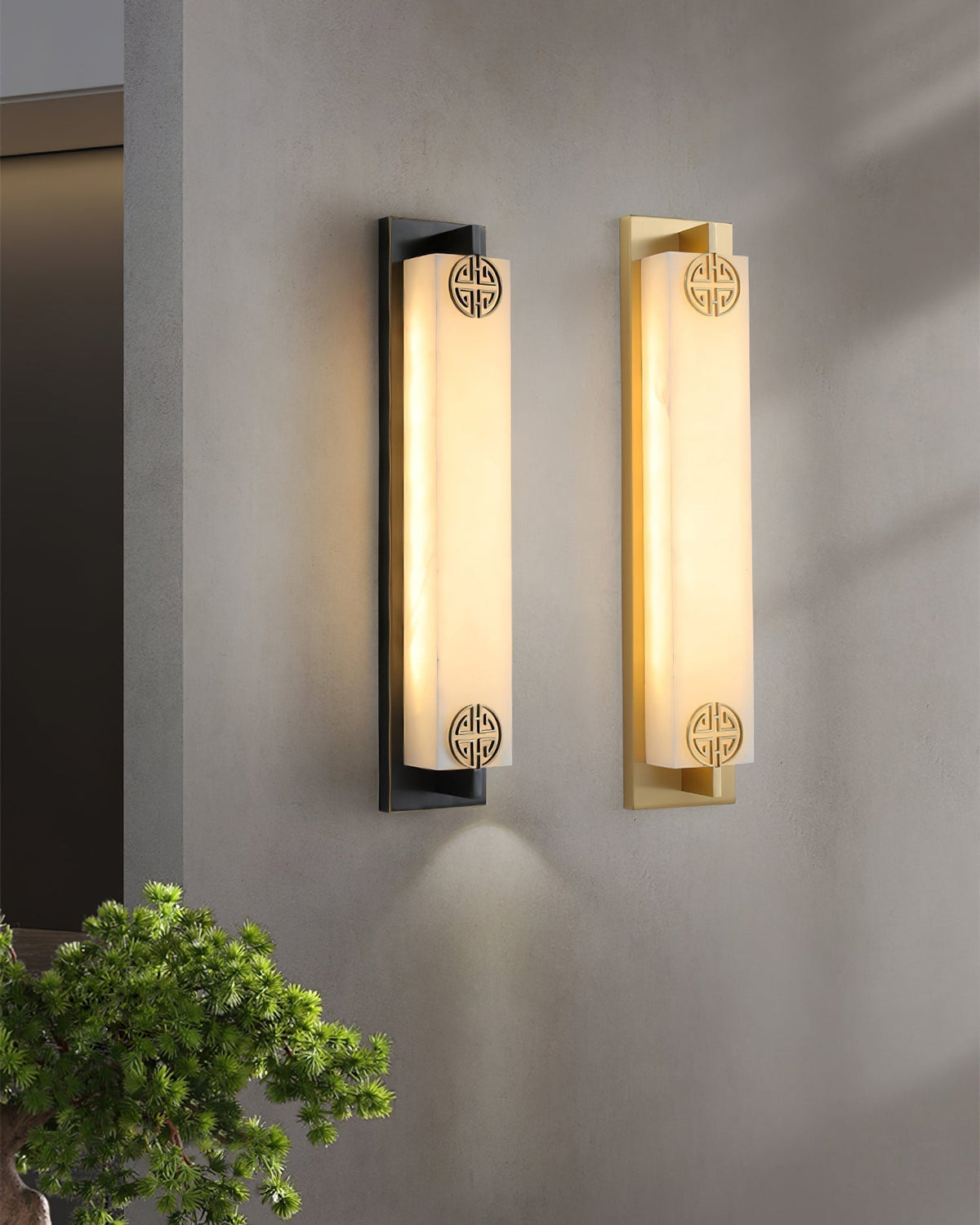 Kelen albasten wandlamp 4 Style - afbeelding 2 | Noma Lighting