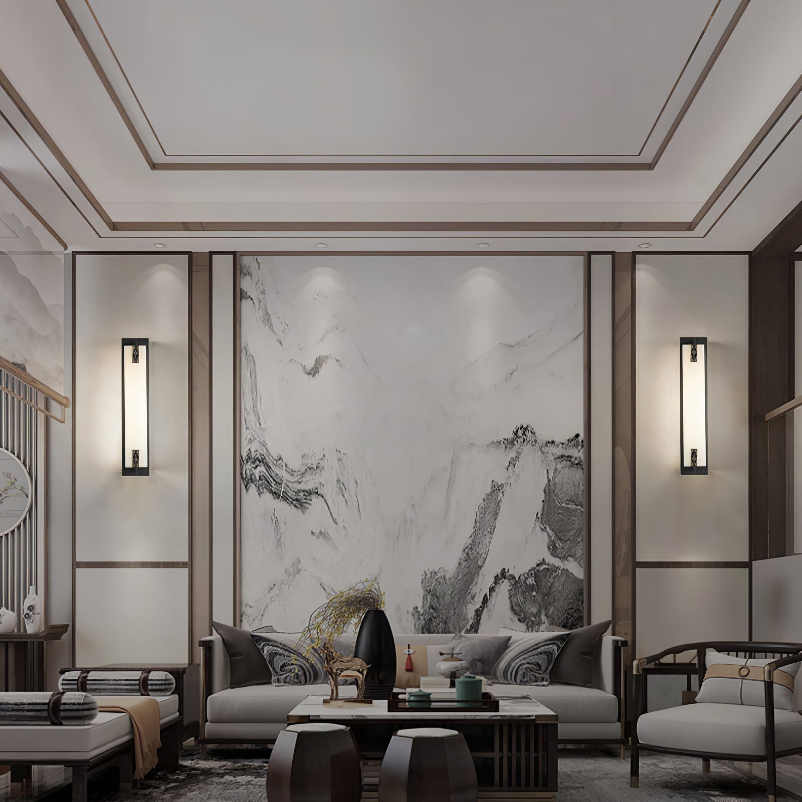 Kelen albasten wandlamp 4 Style - afbeelding 34 | Noma Lighting