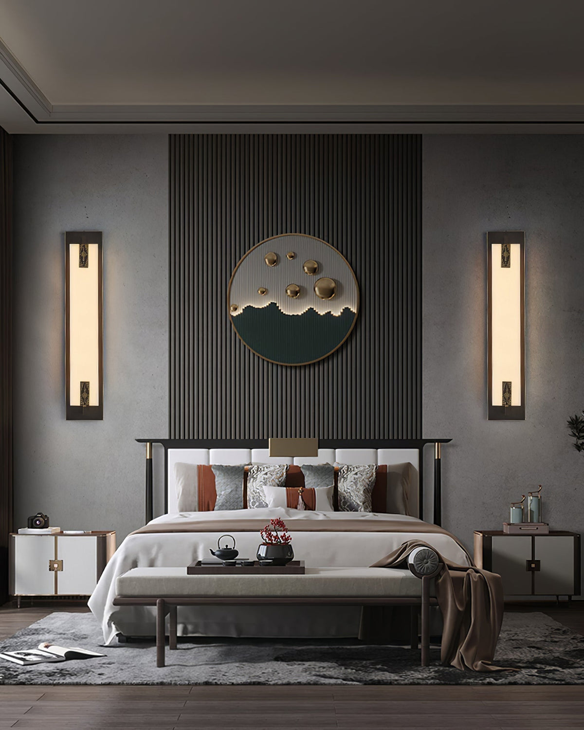 Kelen albasten wandlamp 4 Style - afbeelding 6 | Noma Lighting