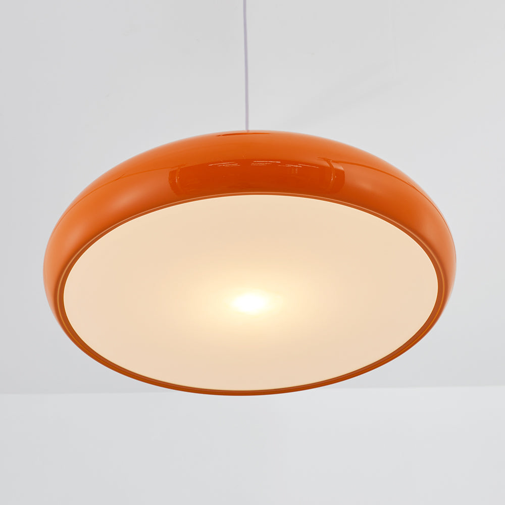 Leilani Moderne Ronde Hanglampen Wit Metaal Slaapkamer Woonkamer - afbeelding 17 | Noma Lighting