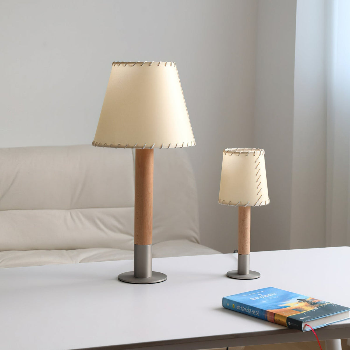 Lunve Parchment tafellamp - afbeelding 2 | Noma Lighting