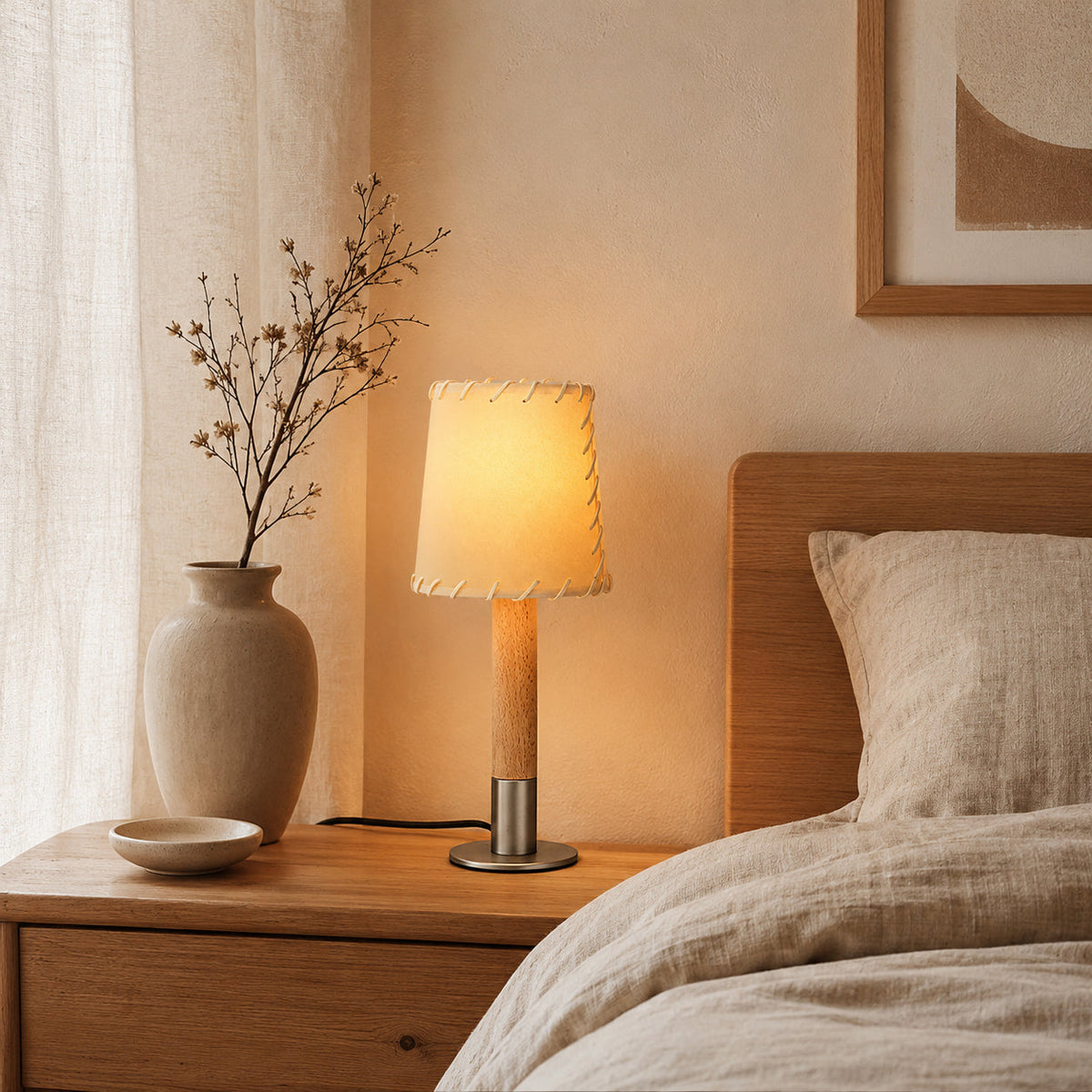 Lunve Parchment tafellamp - afbeelding 3 | Noma Lighting