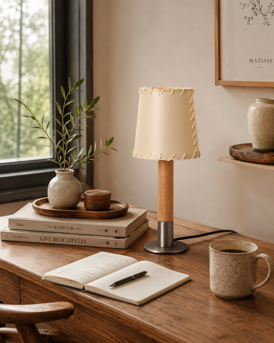 Lunve Parchment tafellamp - afbeelding 9 | Noma Lighting
