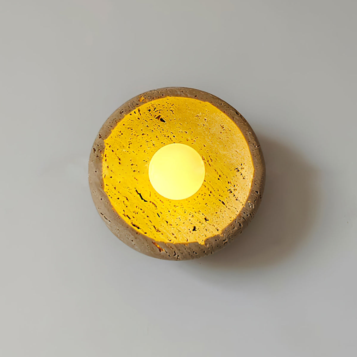 Neptune travertin wandlamp ringvormig - afbeelding 6 | Noma Lighting
