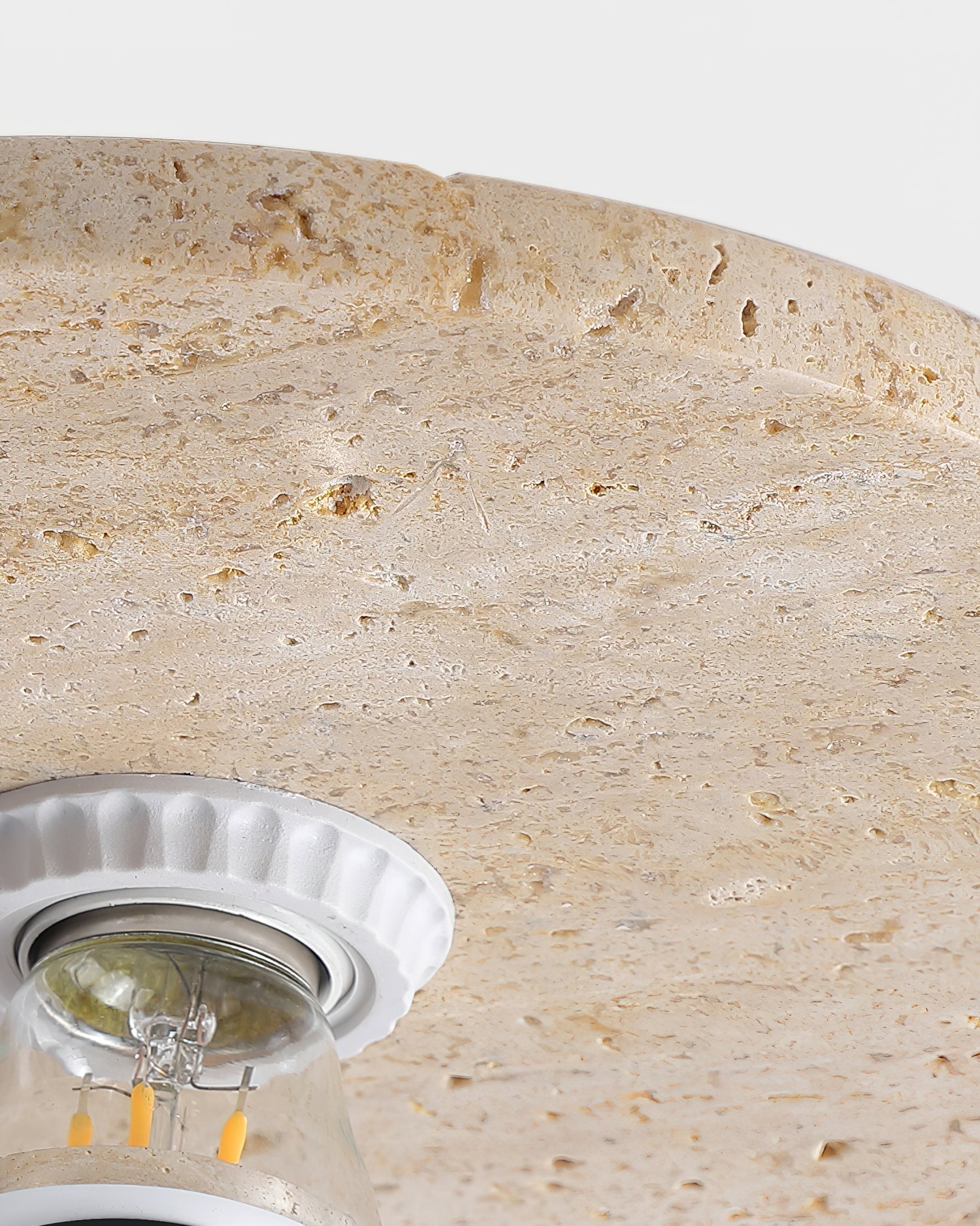 Norarora travertin Vlakke plafondlamp - afbeelding 16 | Noma Lighting