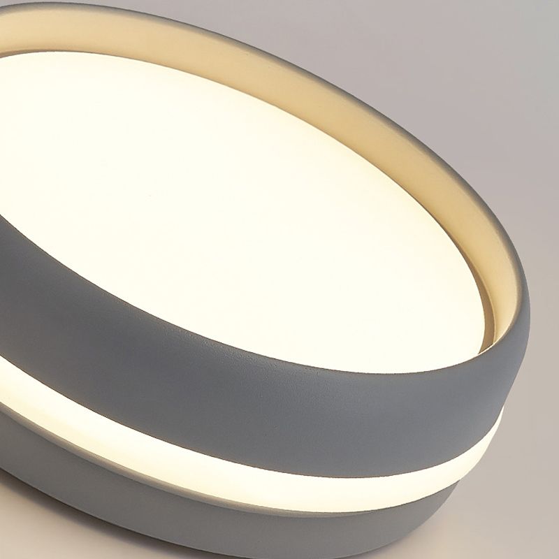 Quinn Moderne Design LED Plafondlamp Metaal Acryl Zwart Woonkamer - afbeelding 11 | Noma Lighting