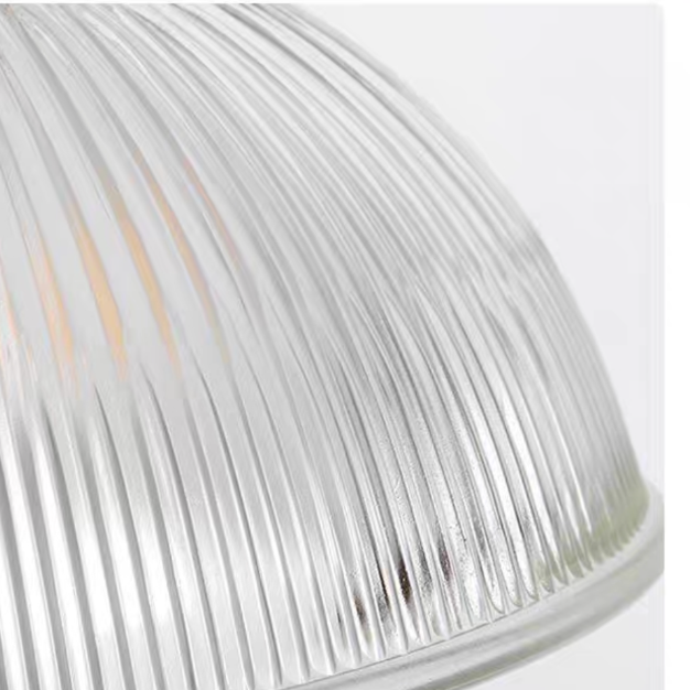 Alessio Eenvoudige hanglamp van metaal en glas in komvorm, transparant, voor de eetkamer. - afbeelding 10 | Noma Lighting