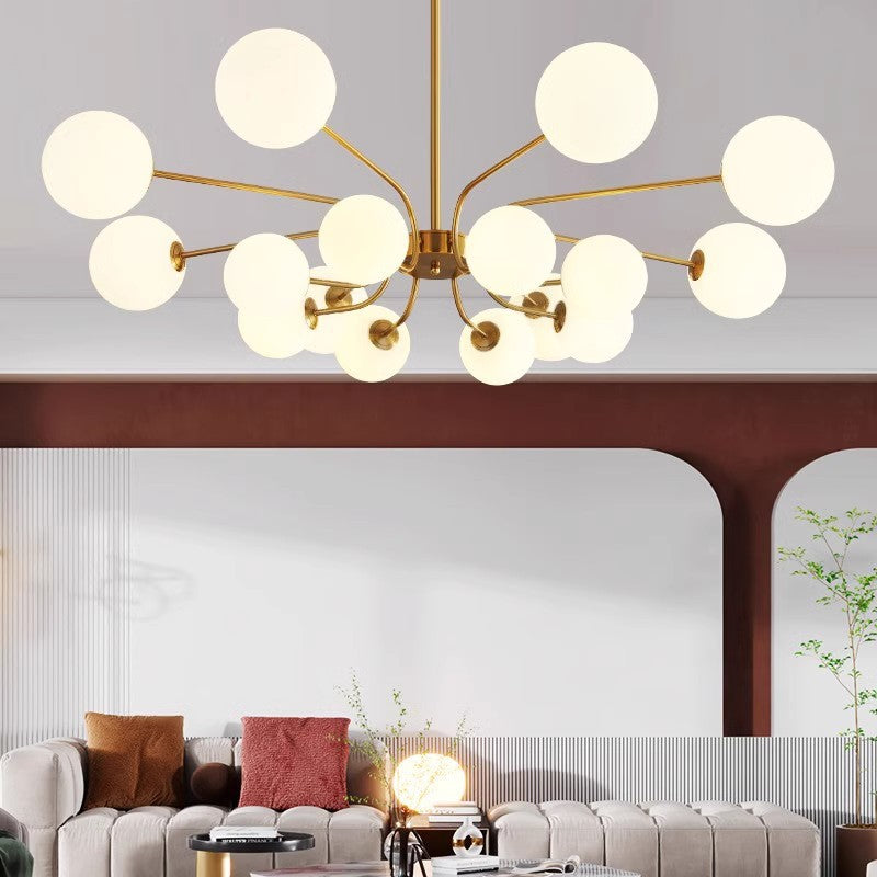 Valentina Moderne LED Kroonluchters Chroom/Goud Woonkamer - afbeelding 6 | Noma Lighting