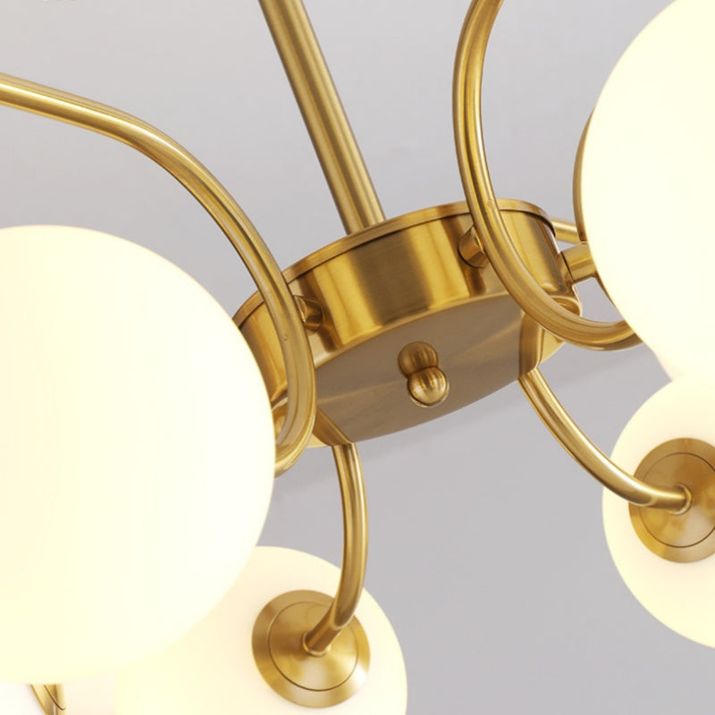 Valentina Moderne LED Kroonluchters Chroom/Goud Woonkamer - afbeelding 7 | Noma Lighting