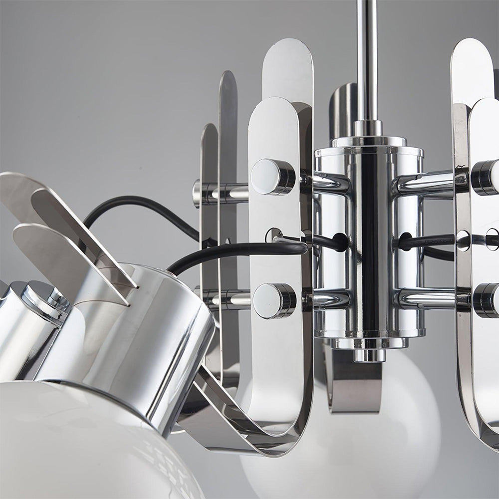 Valentina Vintage Geometrisch Kroonluchter Glas Woonkamer - afbeelding 12 | Noma Lighting