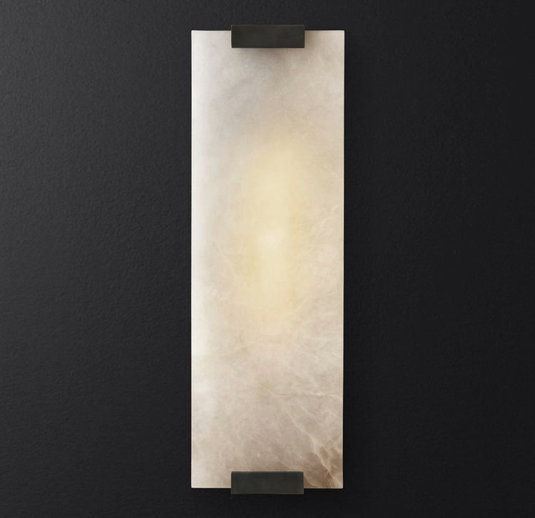 Velen wandlamp met Albasten Panel Glow - afbeelding 13 | Noma Lighting