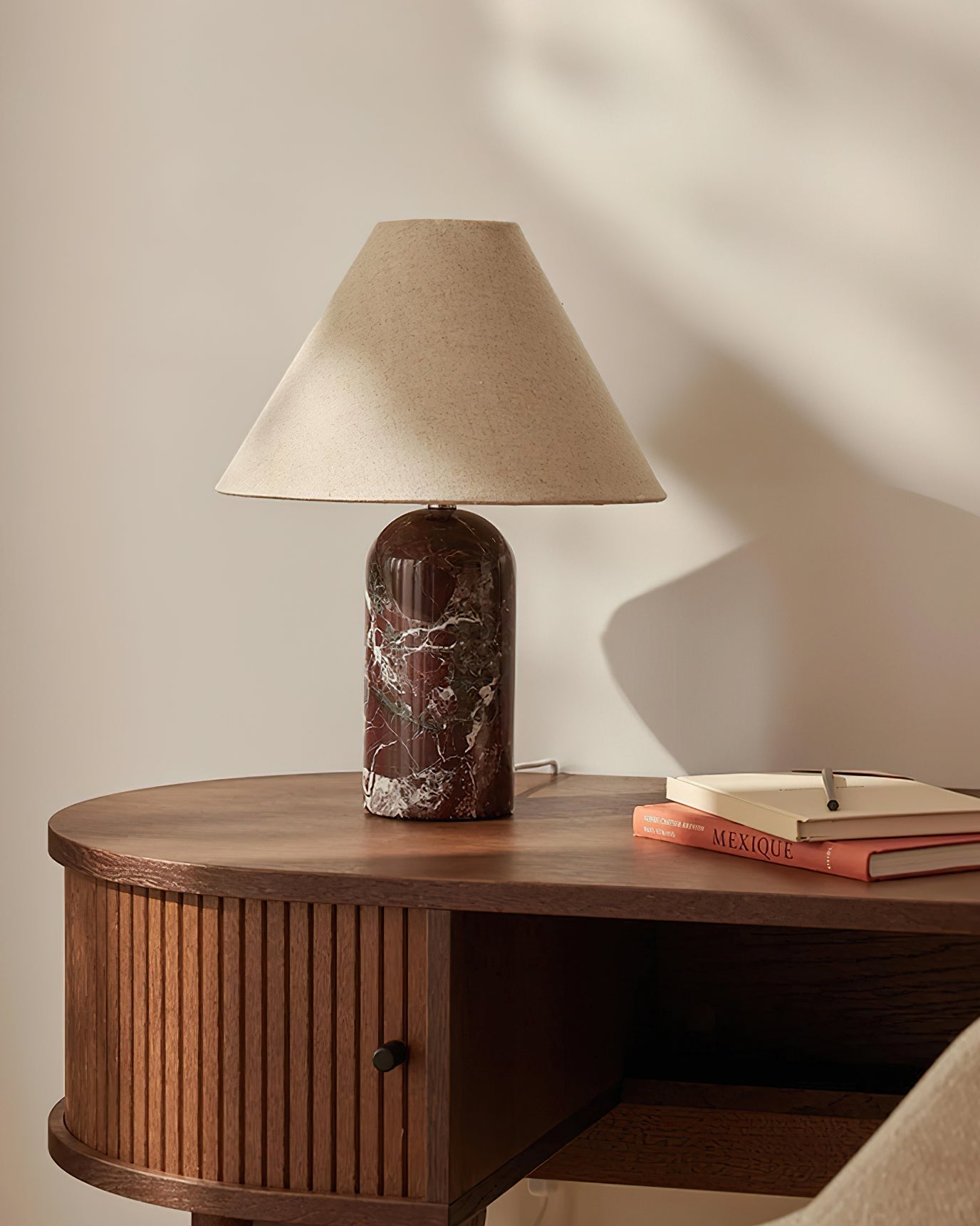 Veralyn tafellamp van marmer - afbeelding 3 | Noma Lighting