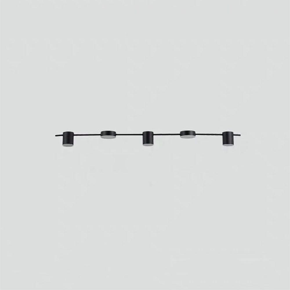 Weiss Moderne Design LED Minimalistische Multi Metalen Hanglamp Zwart/Goud Woonkamer/Slaapkamer/Eetkamer - afbeelding 6 | Noma Lighting