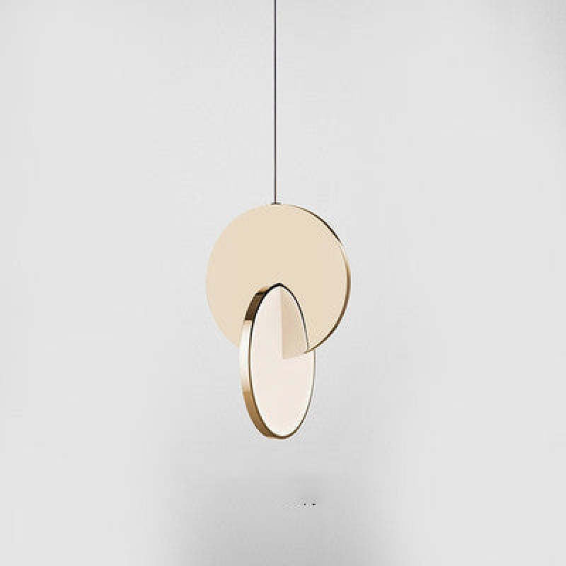 Welsh Ronde LED Hanglampen Goud Zilver Metaal Eetkamer Woonkamer - afbeelding 12 | Noma Lighting