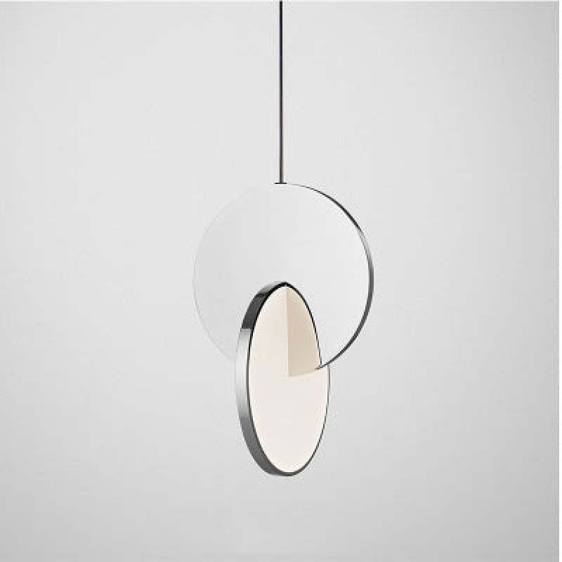 Welsh Ronde LED Hanglampen Goud Zilver Metaal Eetkamer Woonkamer - afbeelding 14 | Noma Lighting
