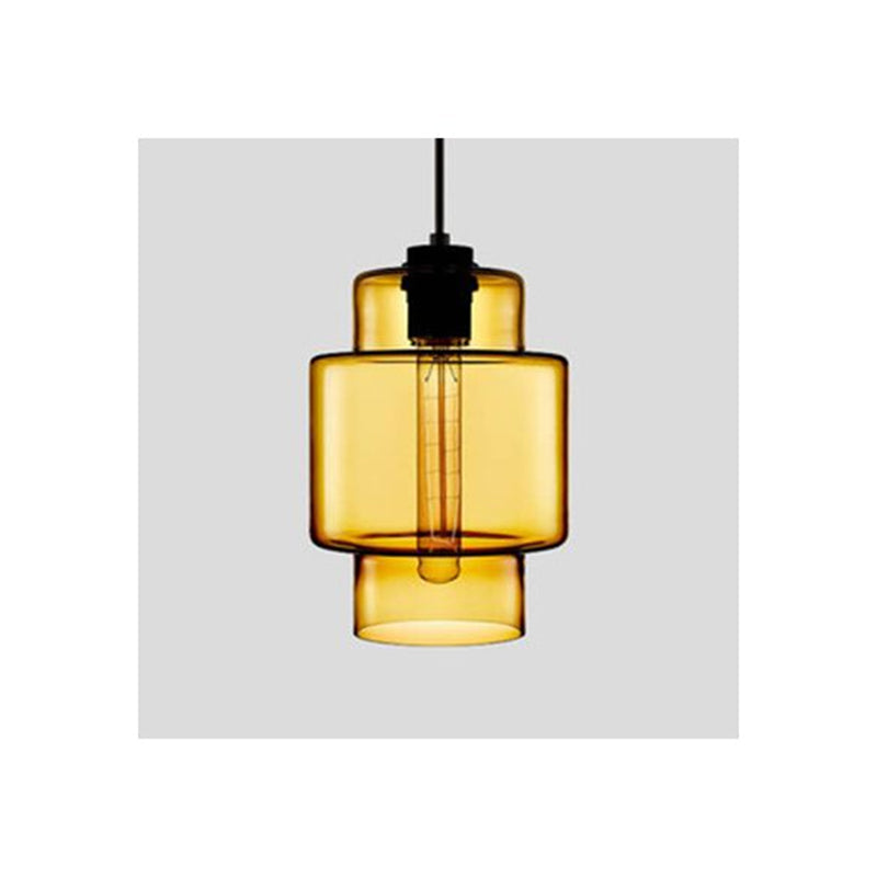 Zaid Moderne Design LED Hanglamp Glas Slaapkamer Woonkamer - afbeelding 10 | Noma Lighting