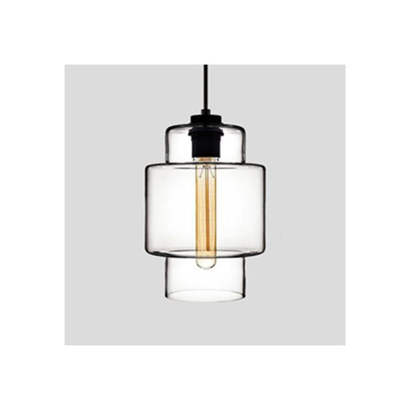 Zaid Moderne Design LED Hanglamp Glas Slaapkamer Woonkamer - afbeelding 5 | Noma Lighting