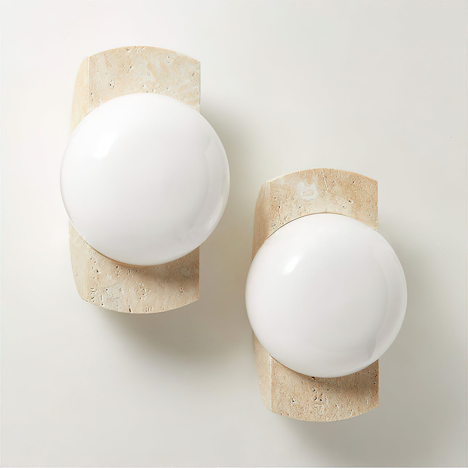 Aisle wandlamp Marmer of travertin - afbeelding 12 | Noma Lighting