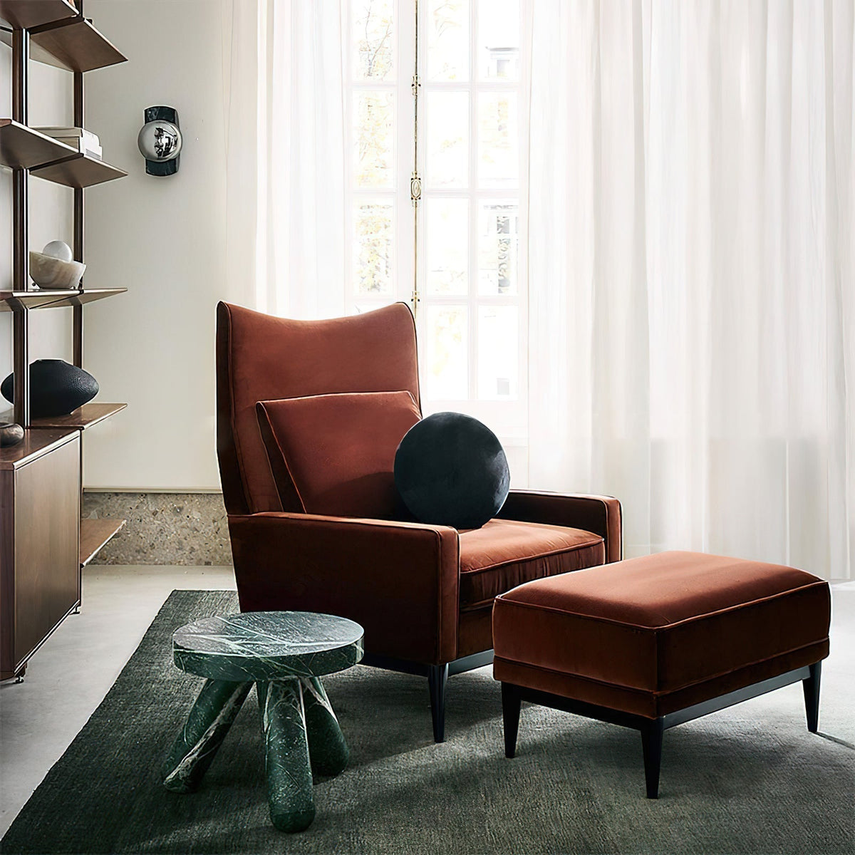Aisle wandlamp Marmer of travertin - afbeelding 6 | Noma Lighting