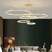 Alonza Moderne Grote  Hanglampen Wit Metaal Slaapkamer  Woonkamer Tir-Cirkel - afbeelding 20 | Noma Lighting
