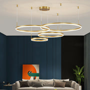 Alonza Moderne Grote  Hanglampen Wit Metaal Slaapkamer  Woonkamer Tir-Cirkel - afbeelding 22 | Noma Lighting