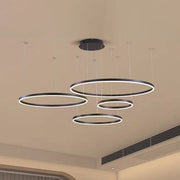 Alonza Moderne Grote  Hanglampen Wit Metaal Slaapkamer  Woonkamer Tir-Cirkel - afbeelding 31 | Noma Lighting