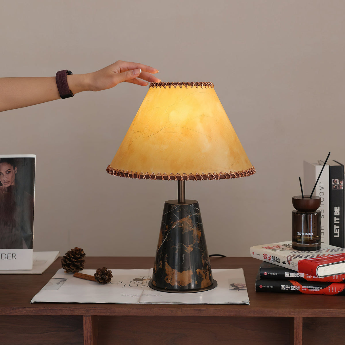 Amberlyn tafellamp - afbeelding 2 | Noma Lighting