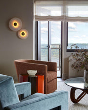 Apollo ronde albasten wandlamp - afbeelding 34 | Noma Lighting