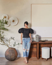 Apollo ronde albasten wandlamp - afbeelding 39 | Noma Lighting