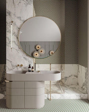 Apollo ronde albasten wandlamp - afbeelding 41 | Noma Lighting