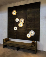 Apollo ronde albasten wandlamp - afbeelding 54 | Noma Lighting