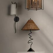 Arierina rotan tafellamp - afbeelding 5 | Noma Lighting