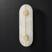 Artistieke wandlamp van dolomiet en koper met retro-uitstraling - afbeelding 19 | Noma Lighting