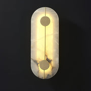 Artistieke wandlamp van dolomiet en koper met retro-uitstraling - afbeelding 27 | Noma Lighting