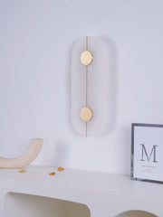 Artistieke wandlamp van dolomiet en koper met retro-uitstraling - afbeelding 4 | Noma Lighting