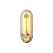 Artistieke wandlamp van dolomiet en koper met retro-uitstraling - afbeelding 43 | Noma Lighting