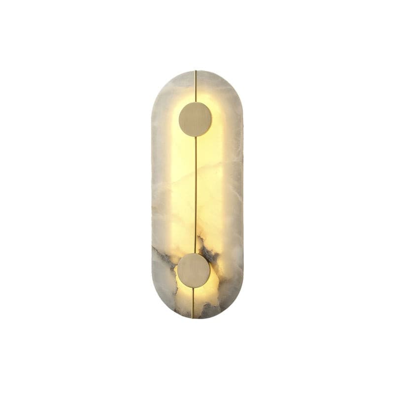 Artistieke wandlamp van dolomiet en koper met retro-uitstraling - afbeelding 45 | Noma Lighting