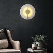 Artistieke wandlamp van dolomiet en koper met retro-uitstraling - afbeelding 46 | Noma Lighting