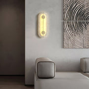 Artistieke wandlamp van dolomiet en koper met retro-uitstraling - afbeelding 47 | Noma Lighting