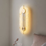 Artistieke wandlamp van dolomiet en koper met retro-uitstraling - afbeelding 49 | Noma Lighting