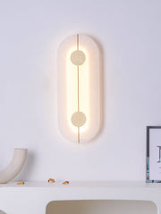 Artistieke wandlamp van dolomiet en koper met retro-uitstraling - afbeelding 6 | Noma Lighting