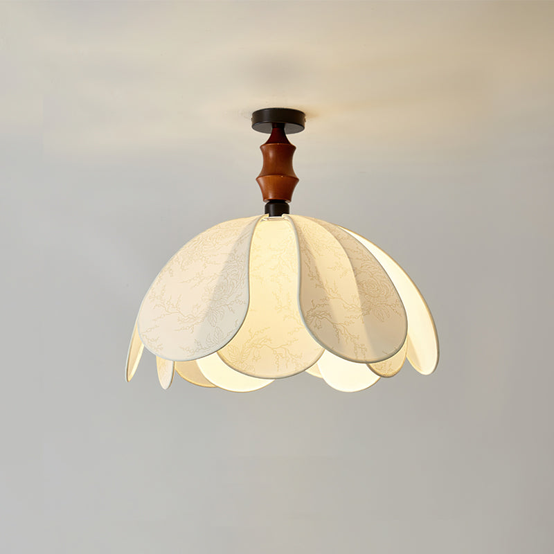 Boho Scalloped stof plafondlamp - afbeelding 10 | Noma Lighting
